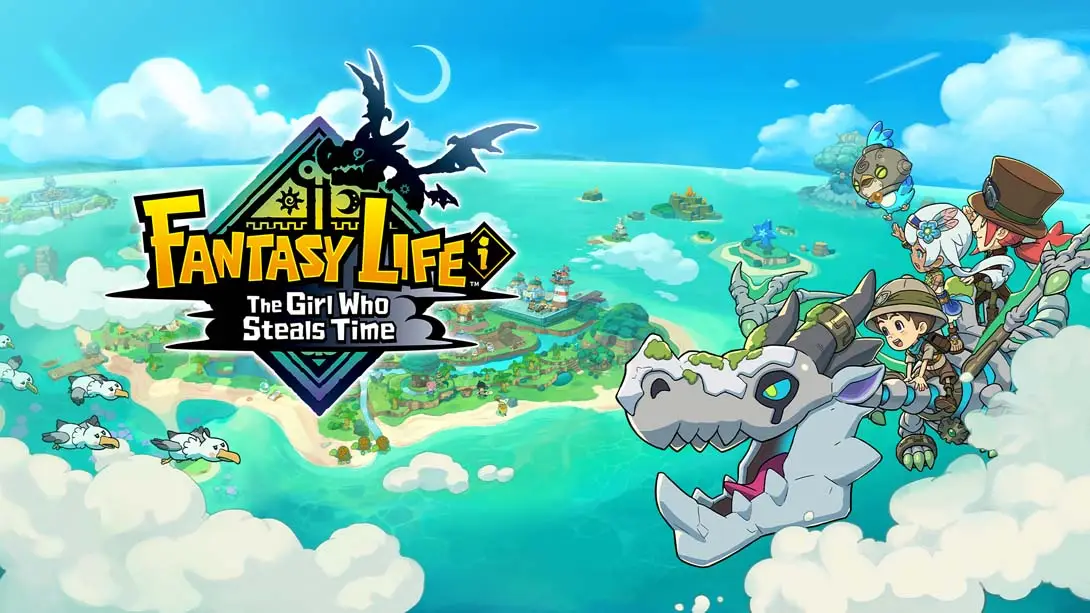 【美版】幻想生活ｉ 转圈圈的龙和偷取时间的少女 .FANTASY LIFE i: The Girl Who Steals Time 中文-游乐堂