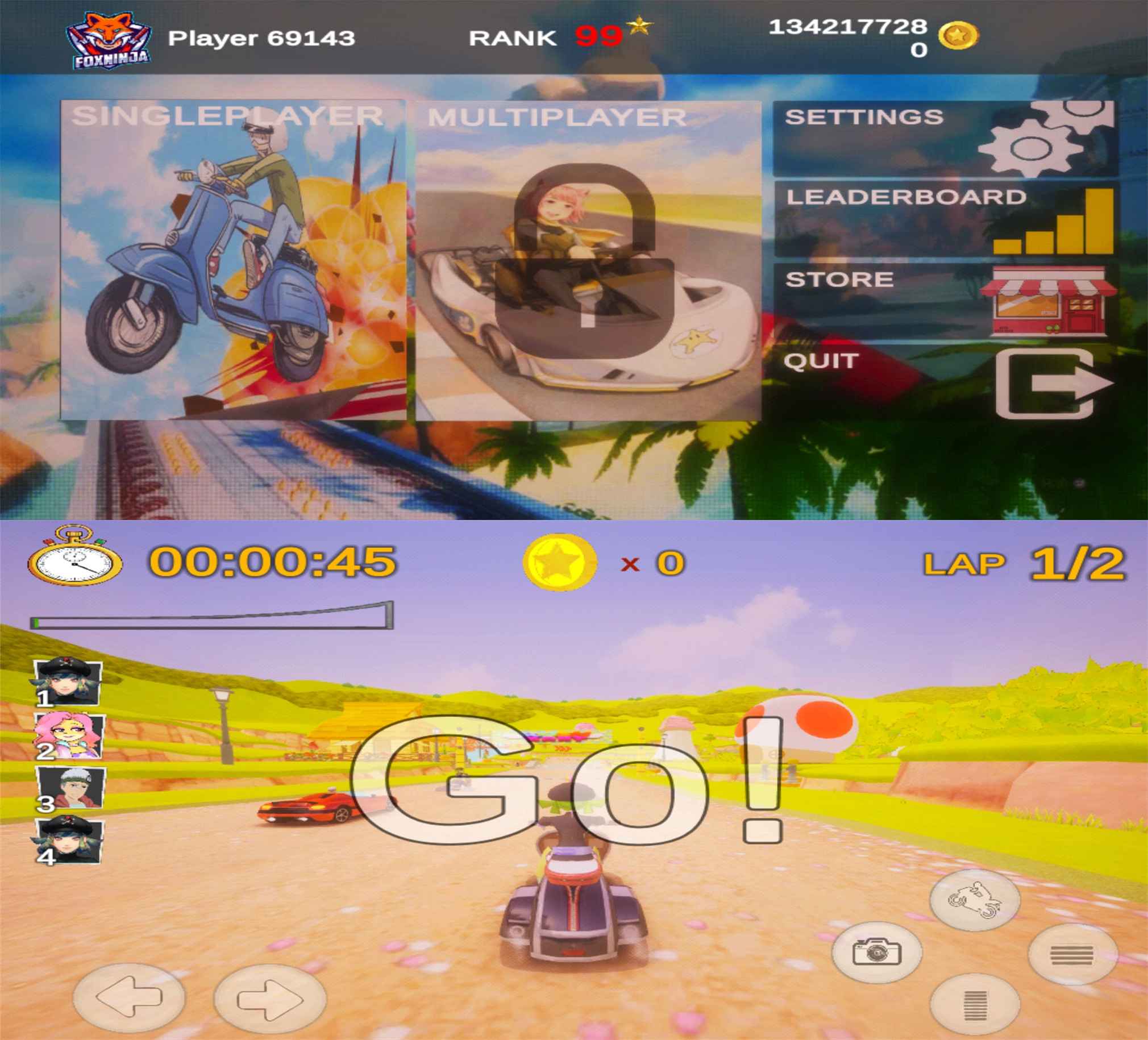 经典赛车漂移游戏 极速卡丁车-游乐堂