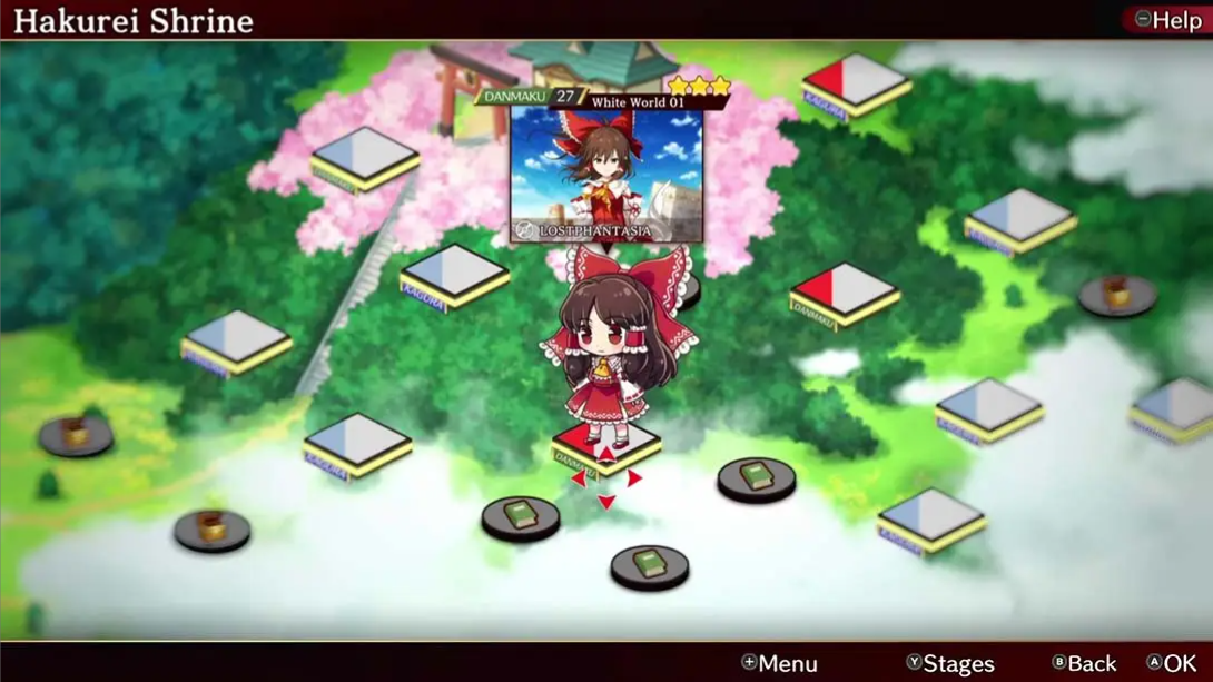 【美版】东方弹幕神乐 失落幻想 .Touhou Danmaku Kagura Phantasia Lost 中文
